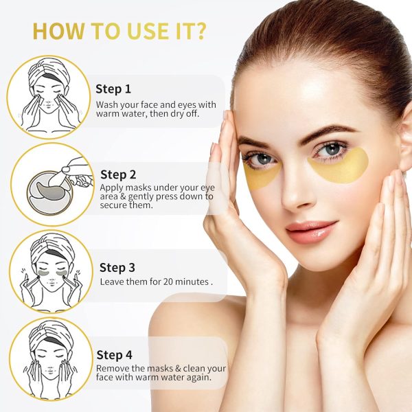 24K Gold Eye Mask